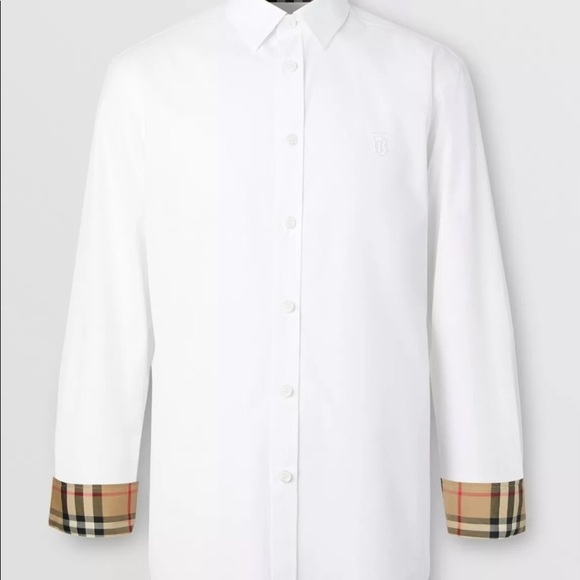 Burberry Men’s Oxford button up - Picture 2 of 7